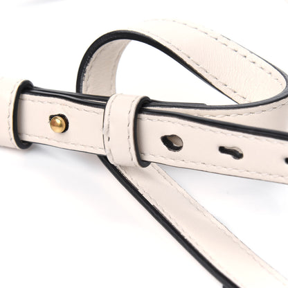Gucci Calfskin Matelasse Small GG Marmont Chain Shoulder Bag White 5 of 5