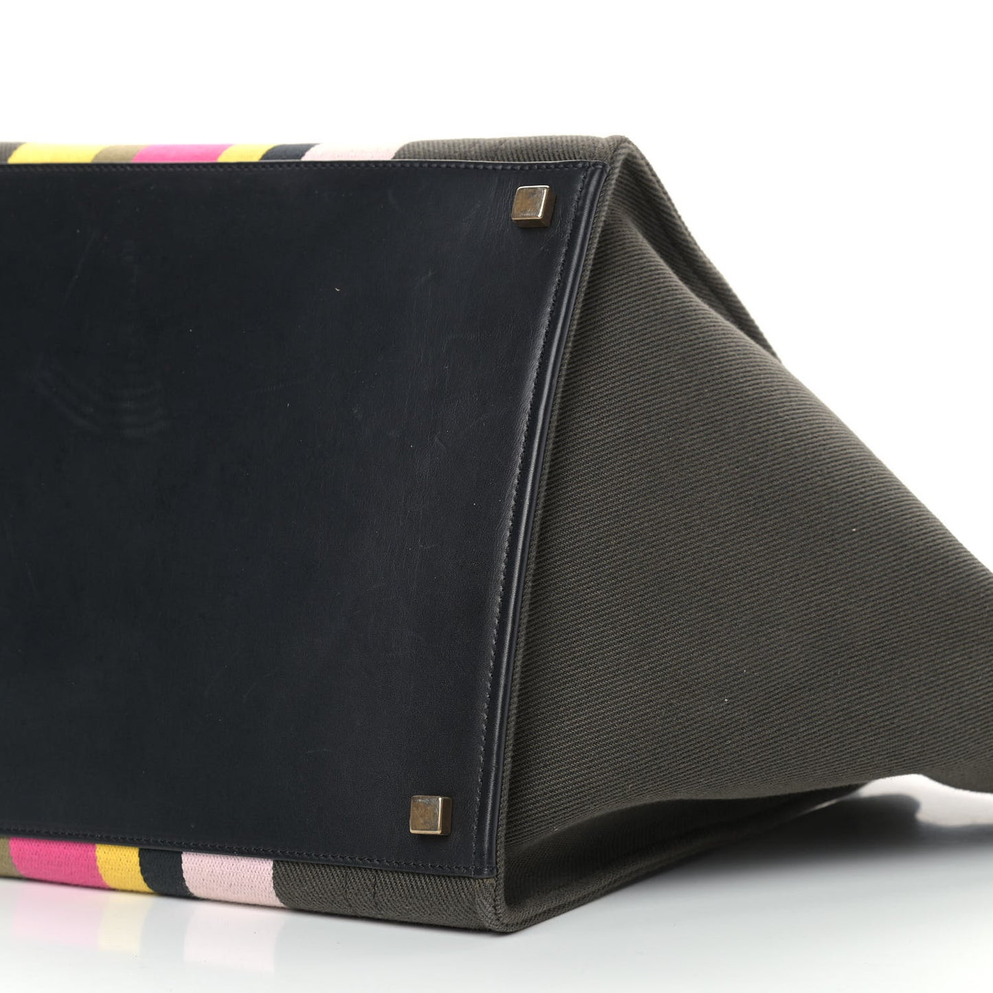 Canvas Striped Medium Phantom Luggage Multicolor
