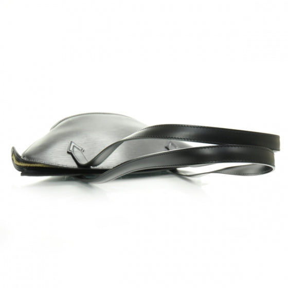 Epi Saint Jacques PM Long Straps Black