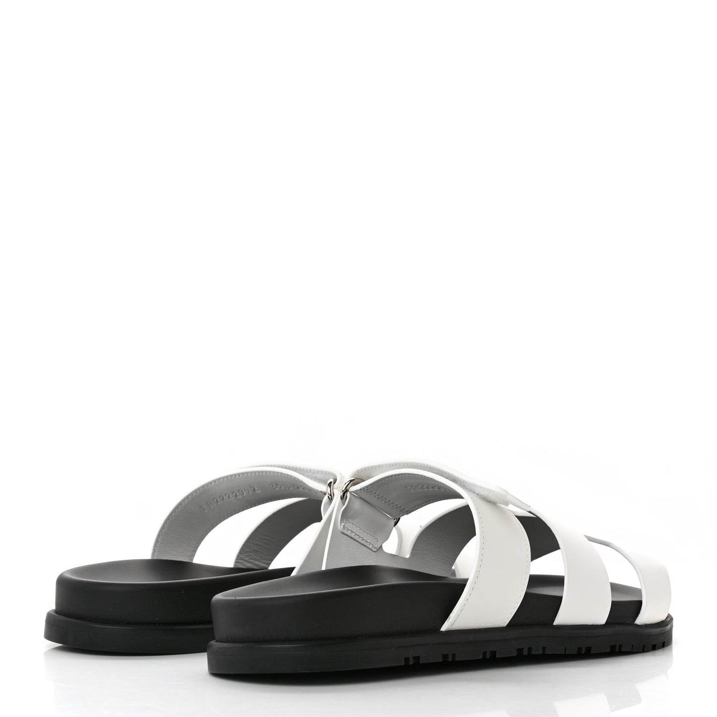 Calfskin Womens Chypre Sandals 39.5 White