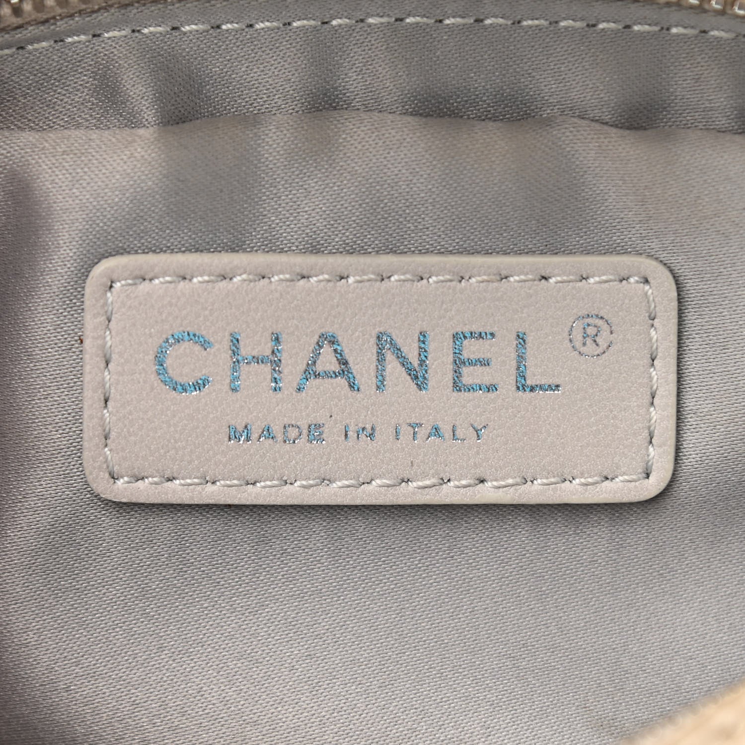 Chanel Metallic Lambskin Stitched New Mini Flap Beige 6 of 13