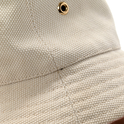 Burberry Canvas Logo Print Bucket Hat M Natural Tan 9 of 12