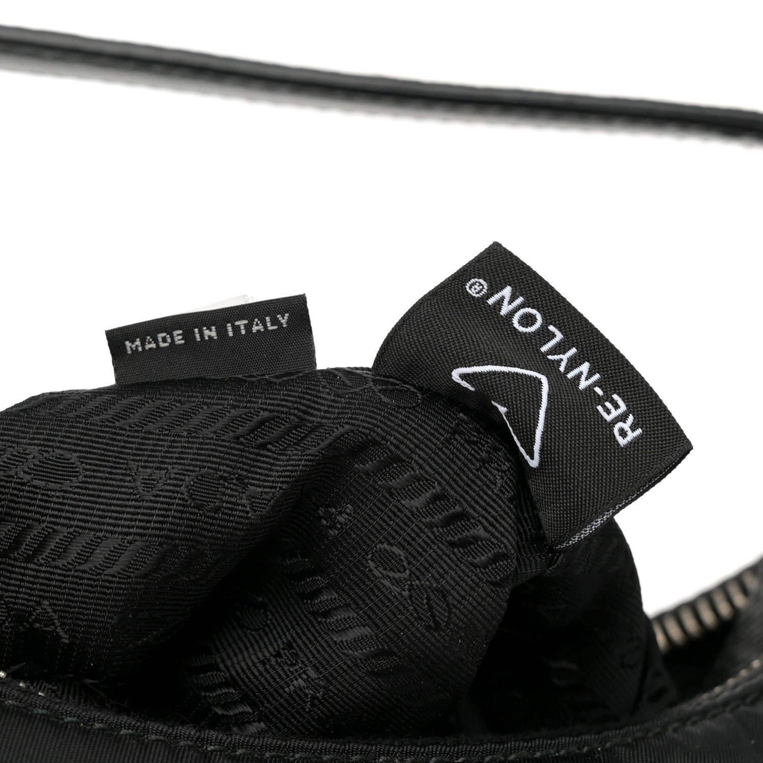 Prada Tessuto Nylon Mini Re-Edition 2000 Bag Black 7 of 11