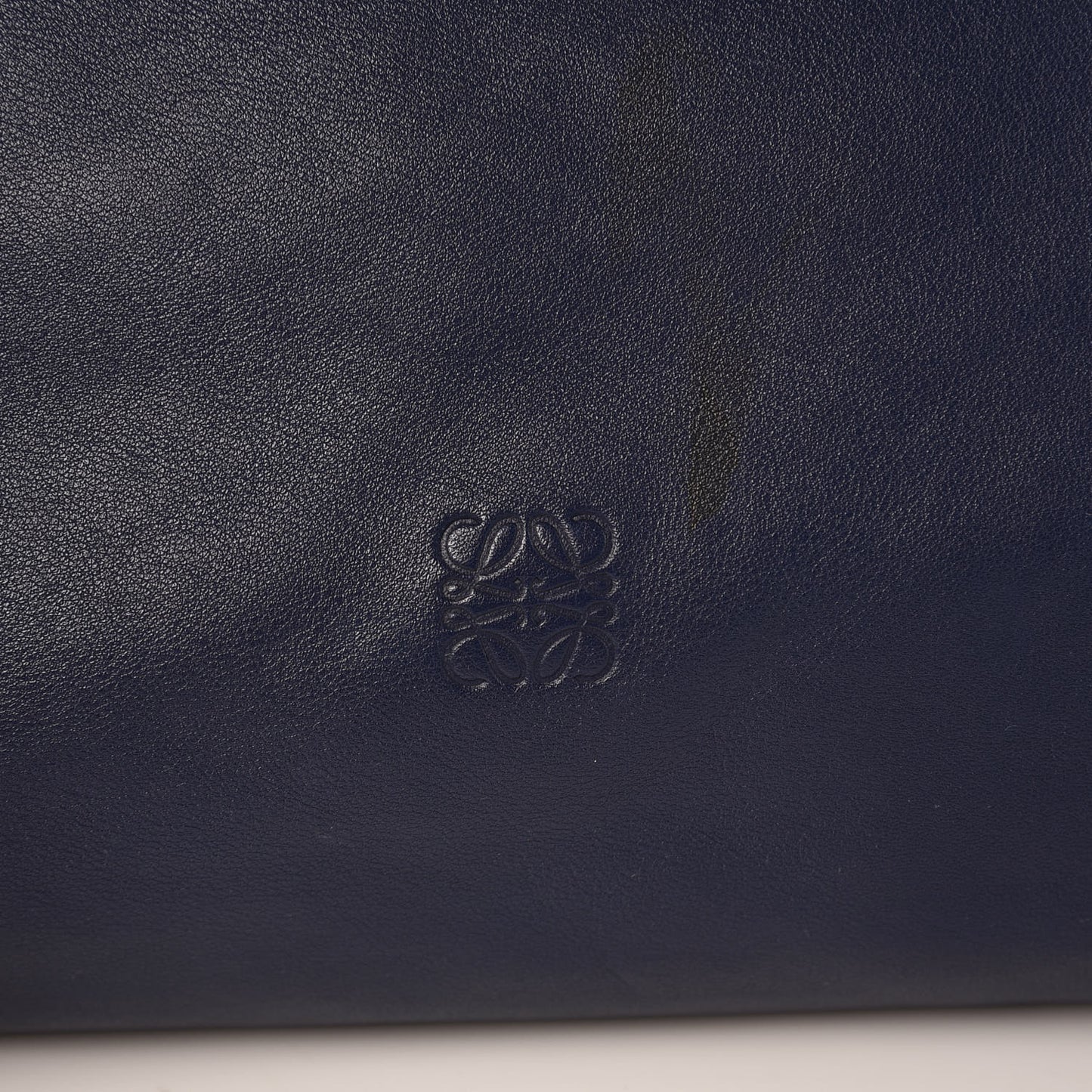 Calfskin Yago Knot Bag Navy