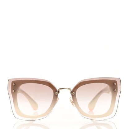Miu Miu Acetate Cat Eye 04R Sunglasses Ivory 2 of 8