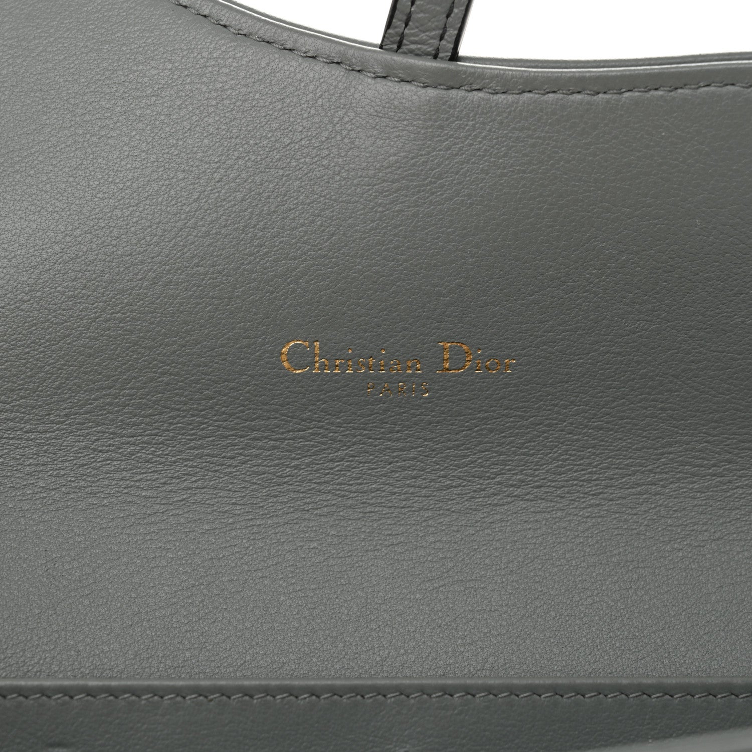 Christian Dior Oblique Saddle Chain Long Wallet Grey 7 of 14