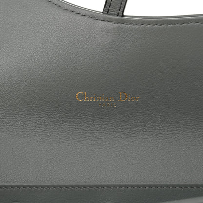Christian Dior Oblique Saddle Chain Long Wallet Grey 7 of 14