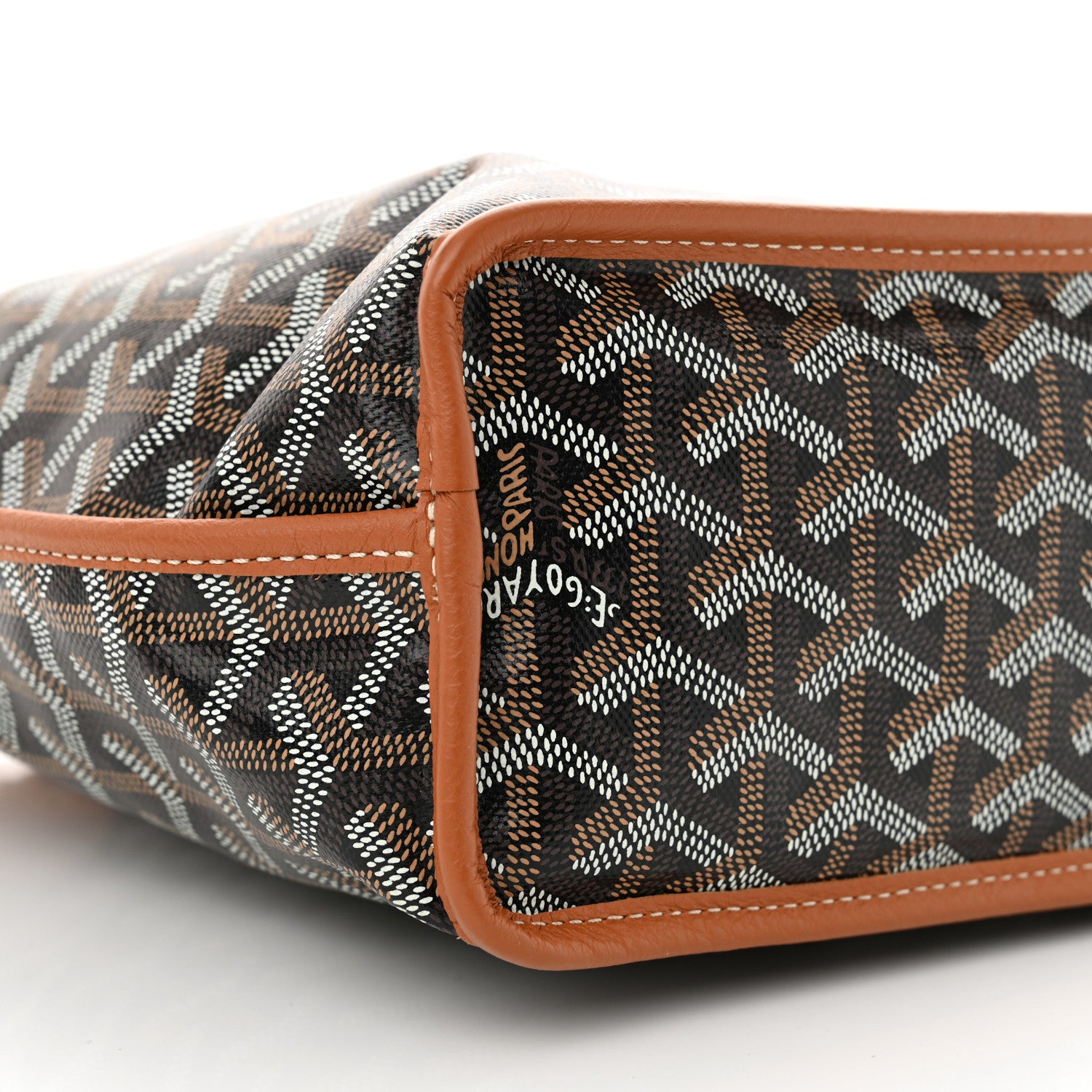 Goyard Goyardine Reversible Mini Anjou Black Gold 17 of 20