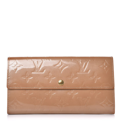 Louis Vuitton Vernis Sarah Wallet Noisette 1 of 8
