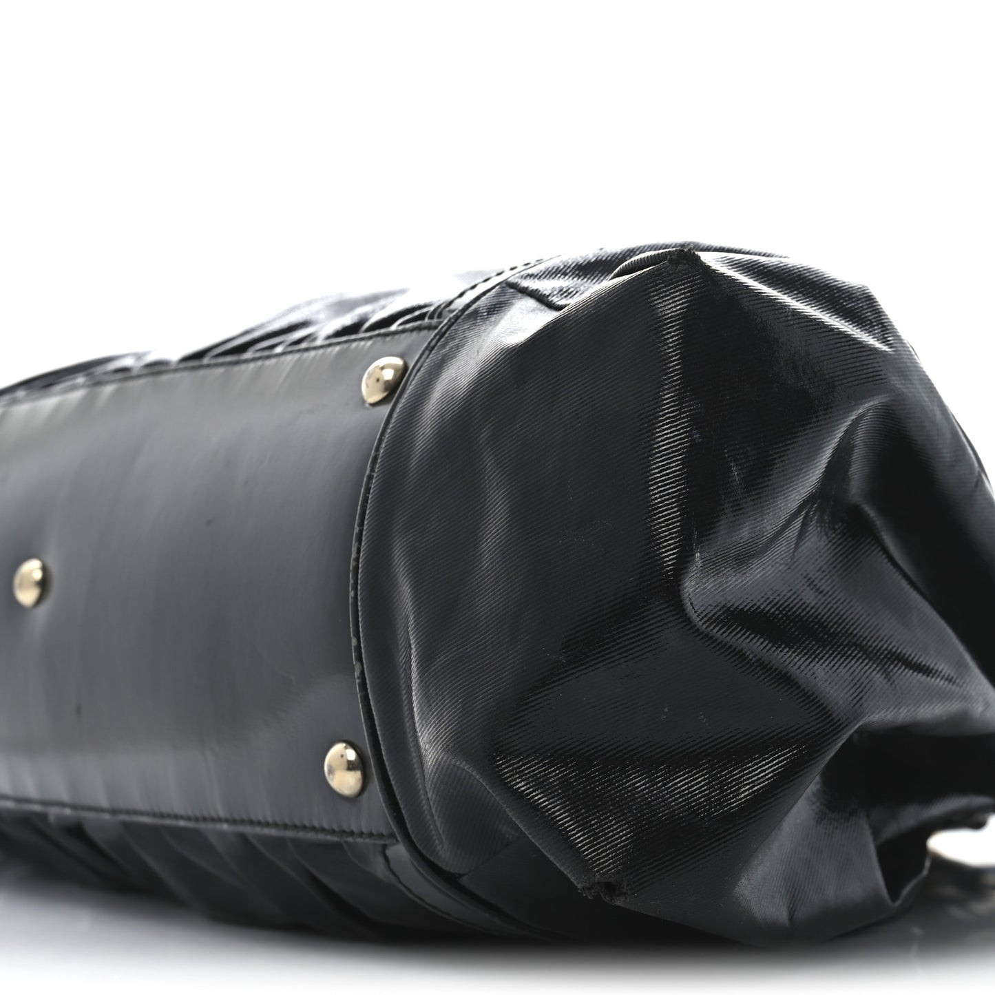 Dialux Pop Bamboo Large Top Handle Tote Black