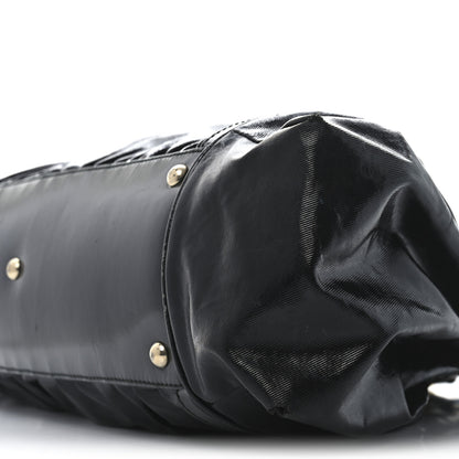 Gucci Dialux Pop Bamboo Large Top Handle Tote Black 10 of 10