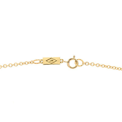 Jennifer Meyer 18K Yellow Gold Diamond Tiered Chain Necklace 5 of 6