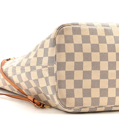 Louis Vuitton Damier Azur Neverfull MM 9 of 11