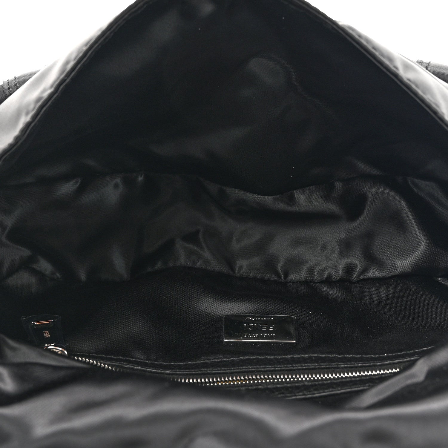 Fendi Econyl Cuoio Romano Multipocket Baguette Black 5 of 9