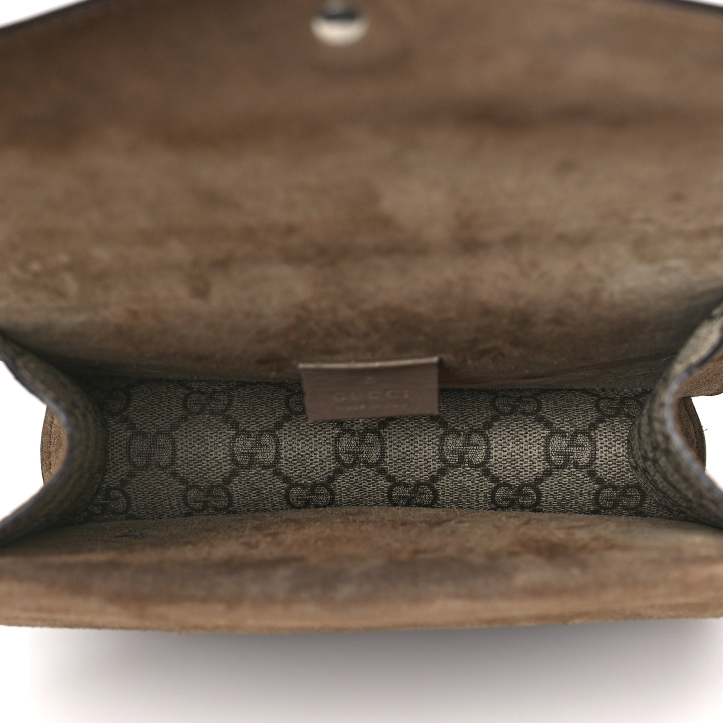 GG Supreme Monogram Mini Dionysus Shoulder Bag Taupe