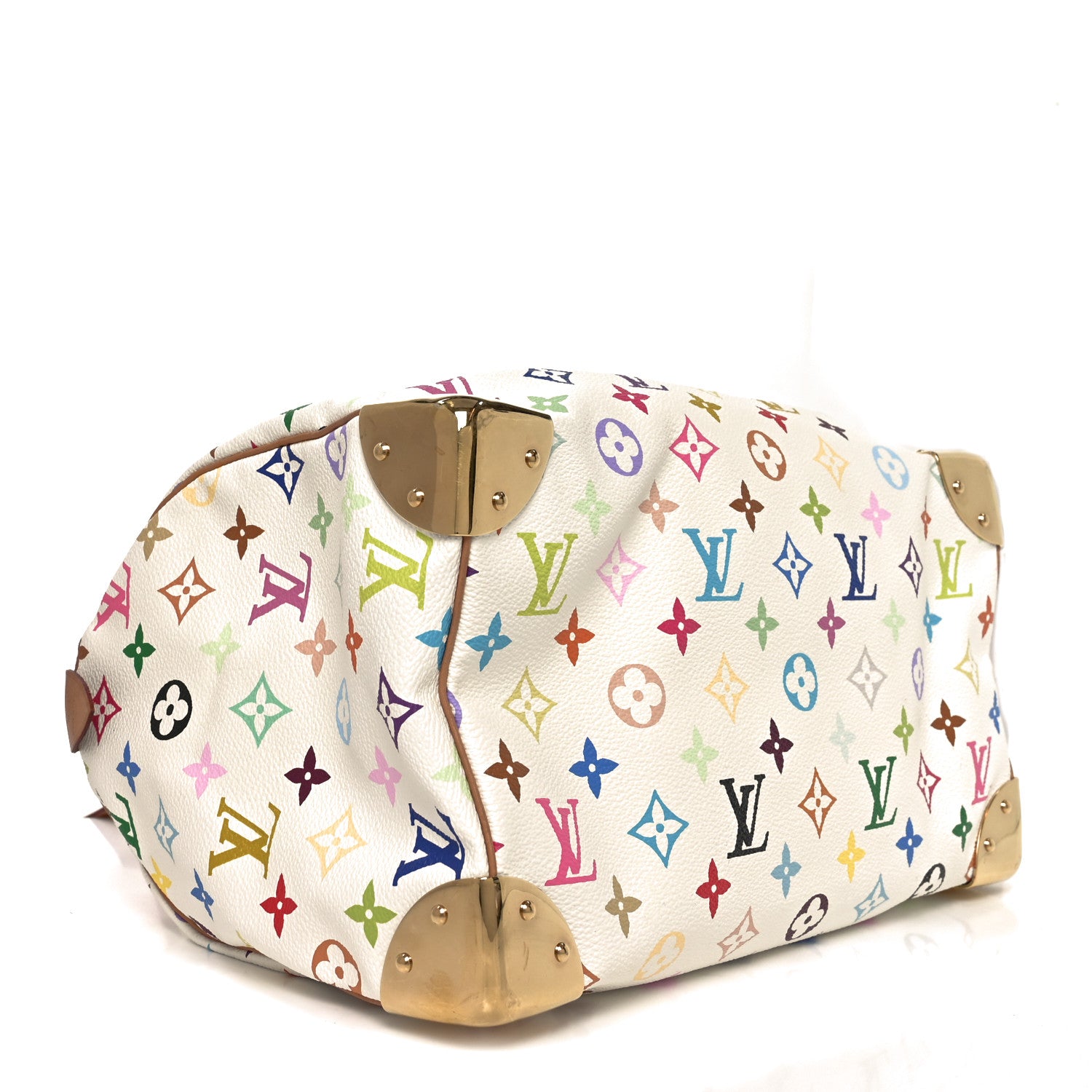 Louis Vuitton Monogram Multicolor Speedy 30 White 4 of 9