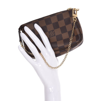 Louis Vuitton Damier Ebene Mini Pochette Accessories 2 of 7