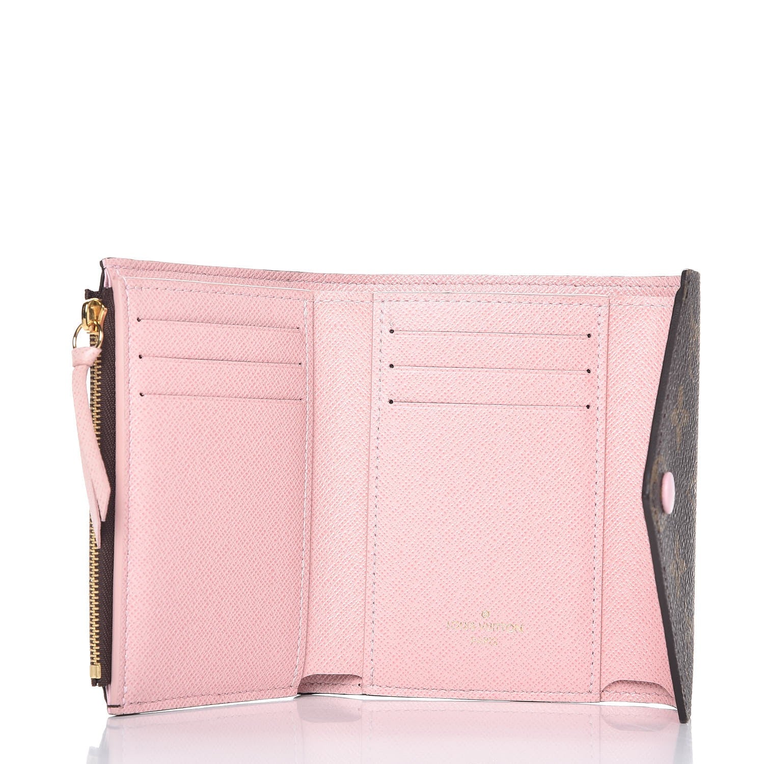 Louis Vuitton Monogram Victorine Wallet Rose Ballerine 5 of 9