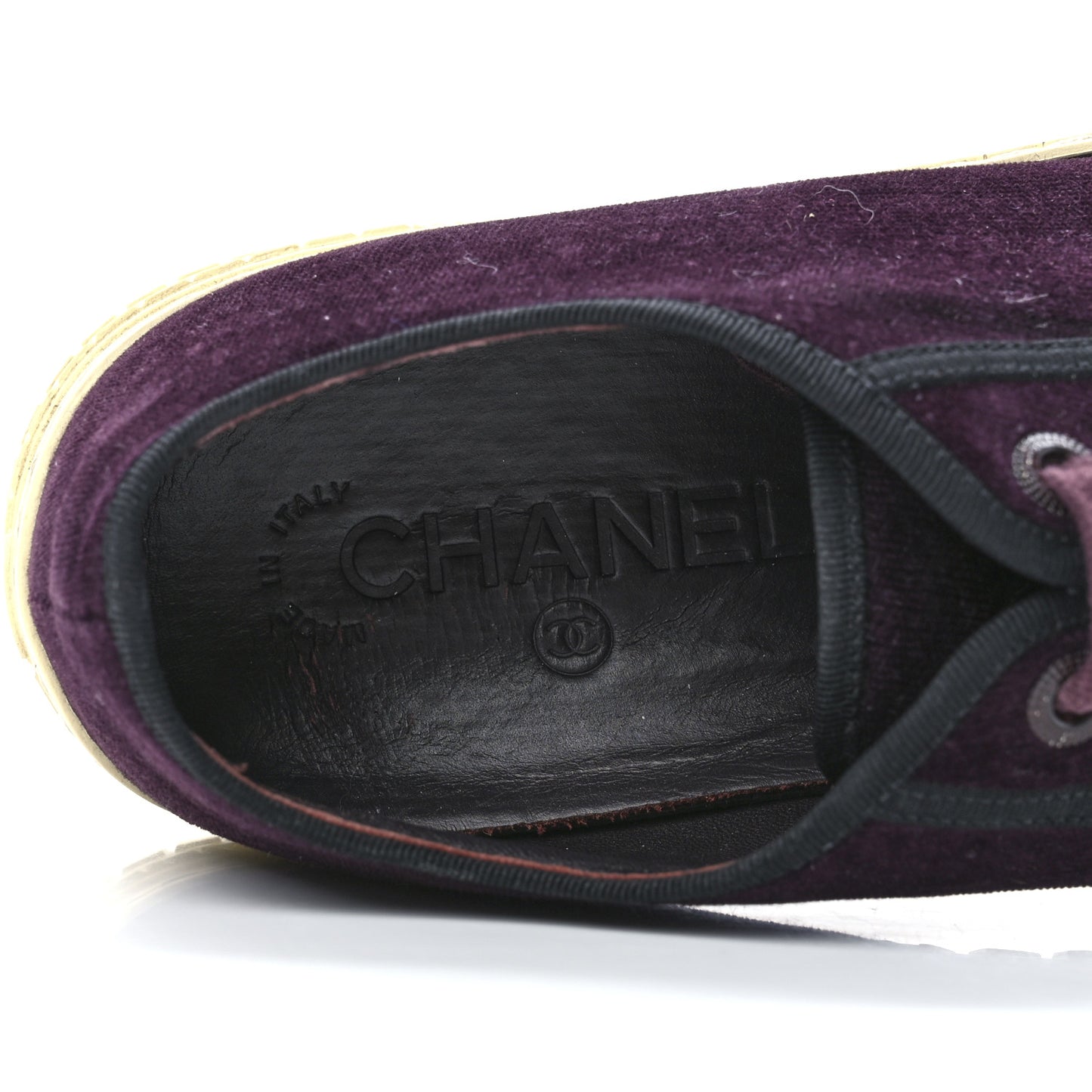 Velvet Womens CC Sneakers 38.5 Burgundy