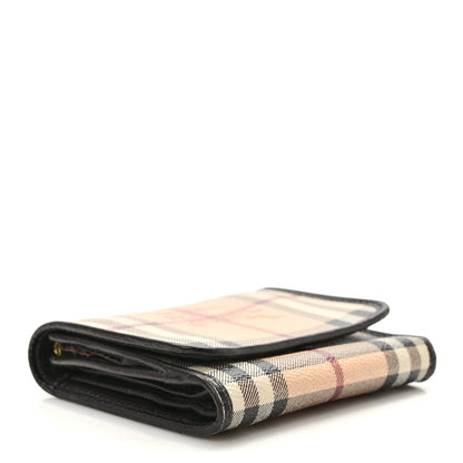 Burberry Haymarket Check Medium Bellfield ID Wallet Chocolate 4 of 10