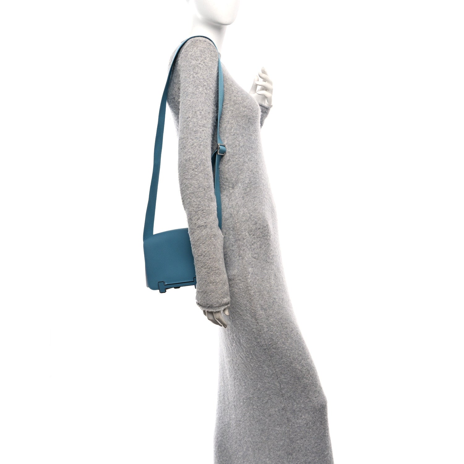 Hermes Chevre Mysore Geta New Bleu Jean 2 of 11