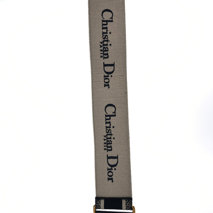 Christian Dior Canvas Embroidered Large Book Belt 70 28 Bleu 4 of 6