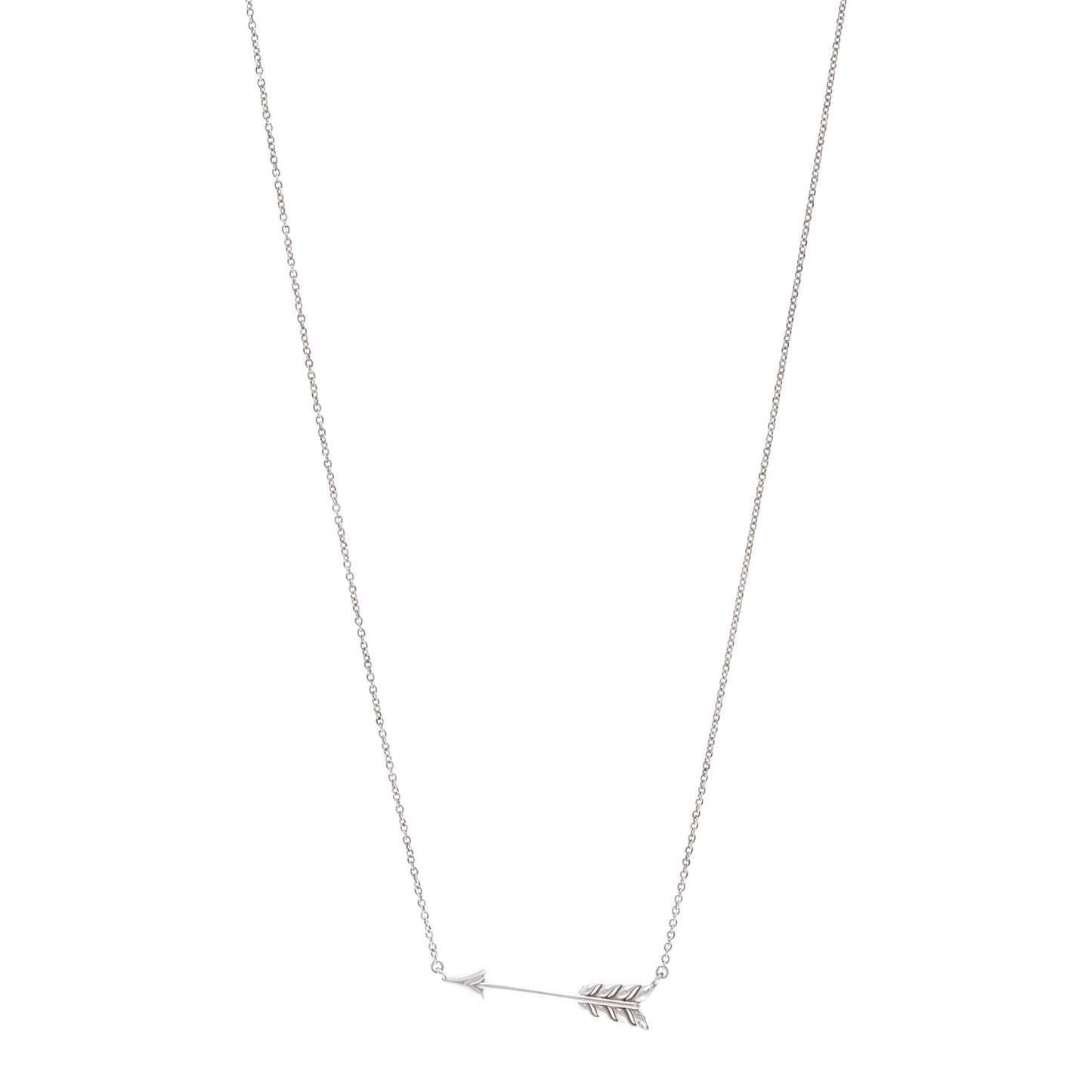 Sterling Silver Paloma's Graffiti Arrow Pendant Necklace