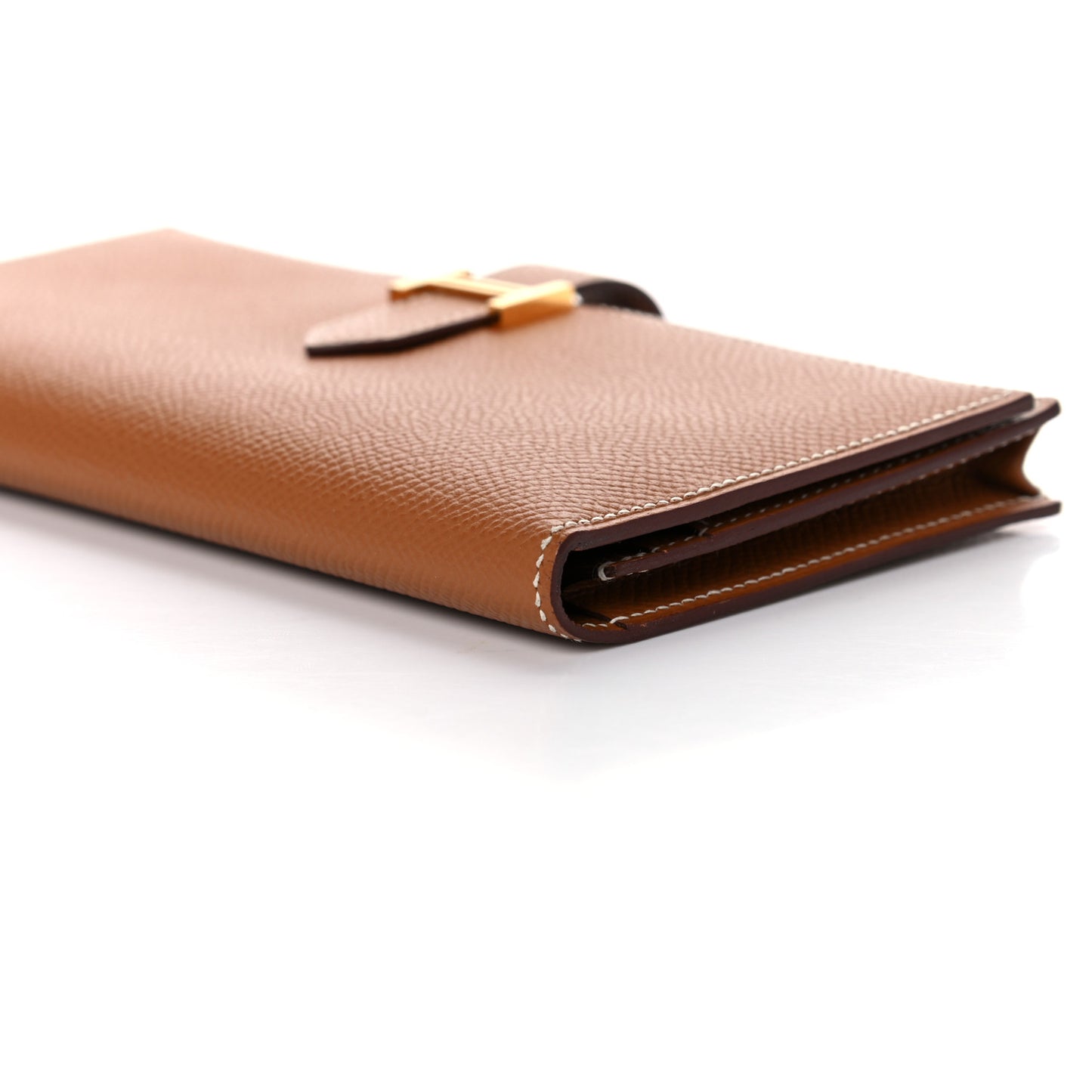 Epsom Bearn Gusset Wallet Gold