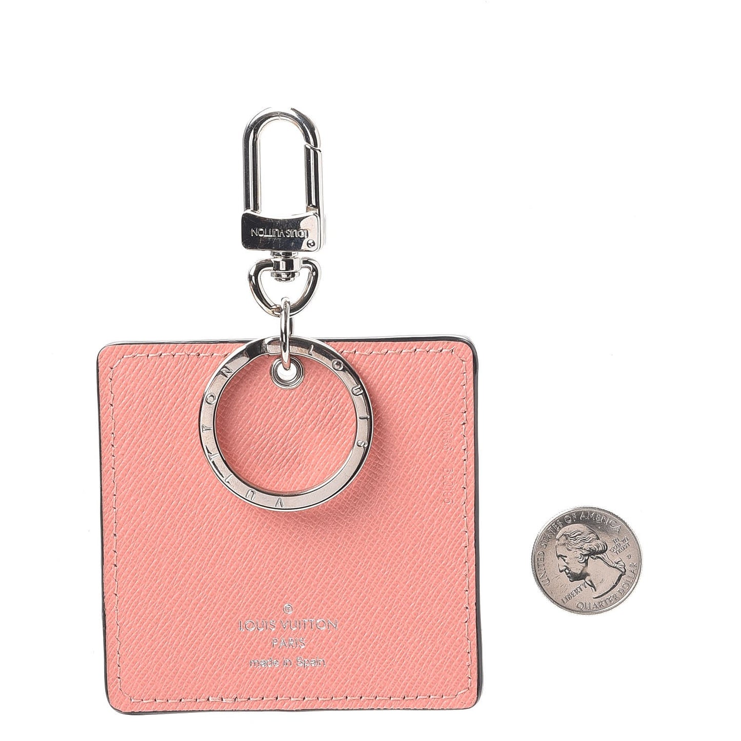 Epi Trunk Bag Charm Aqua