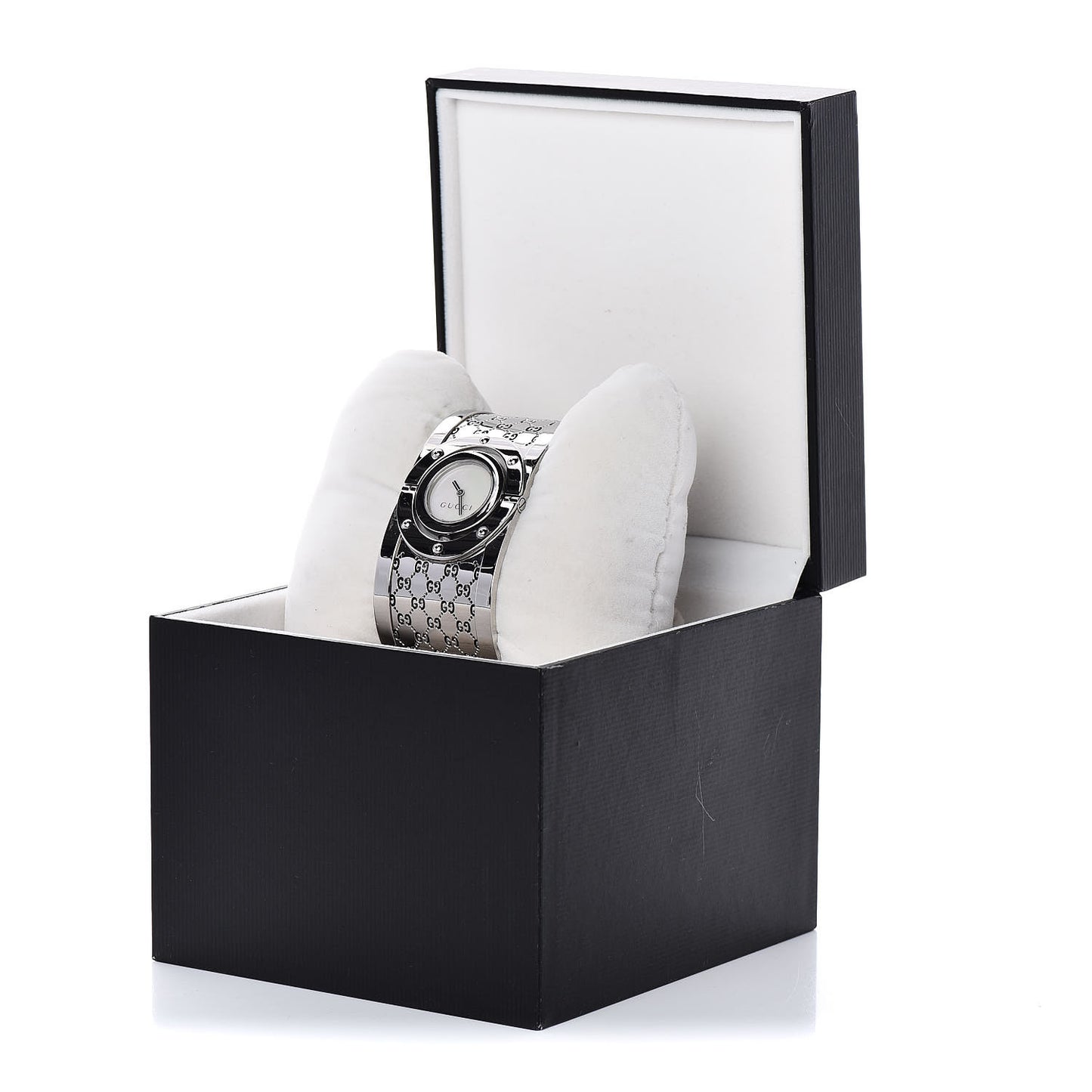 Stainless Steel Mother of Pearl 33mm Twirl Quartz Watch