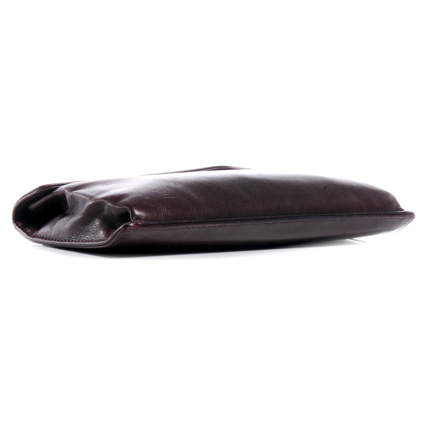 Lambskin CC Clutch Wallet Brown