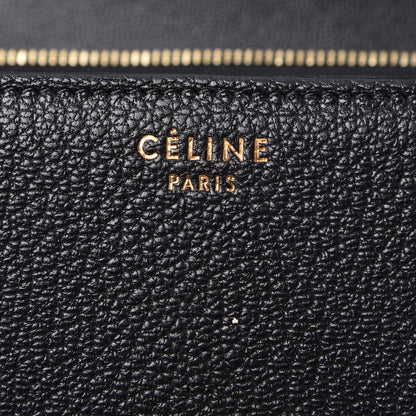 Celine Goatskin Medium Classic Box Flap Bag Black 6 of 7