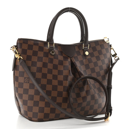 Louis Vuitton Damier Ebene Siena MM 3 of 10