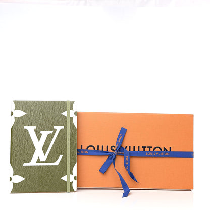 Louis Vuitton Monogram Giant Notebook Kaki Beige 7 of 7