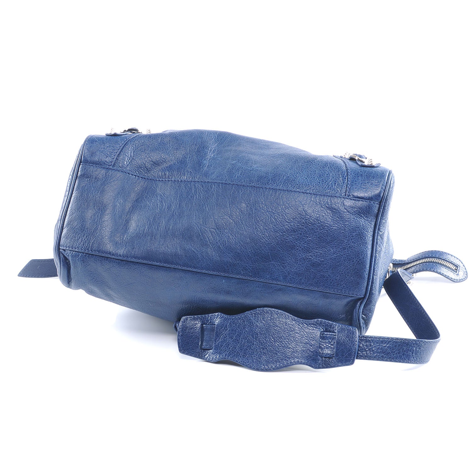 Balenciaga Agneau Giant 12 Silver Hardware Velo Bleu Mineral 3 of 6