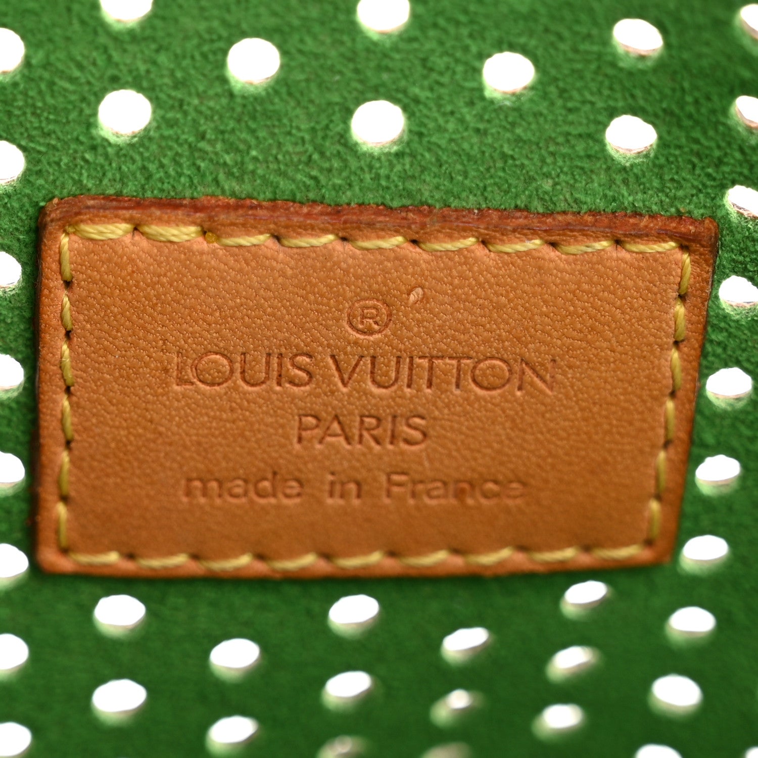 Louis Vuitton Monogram Perforated Speedy 30 Green 6 of 11