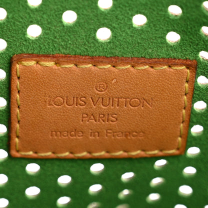 Louis Vuitton Monogram Perforated Speedy 30 Green 6 of 11
