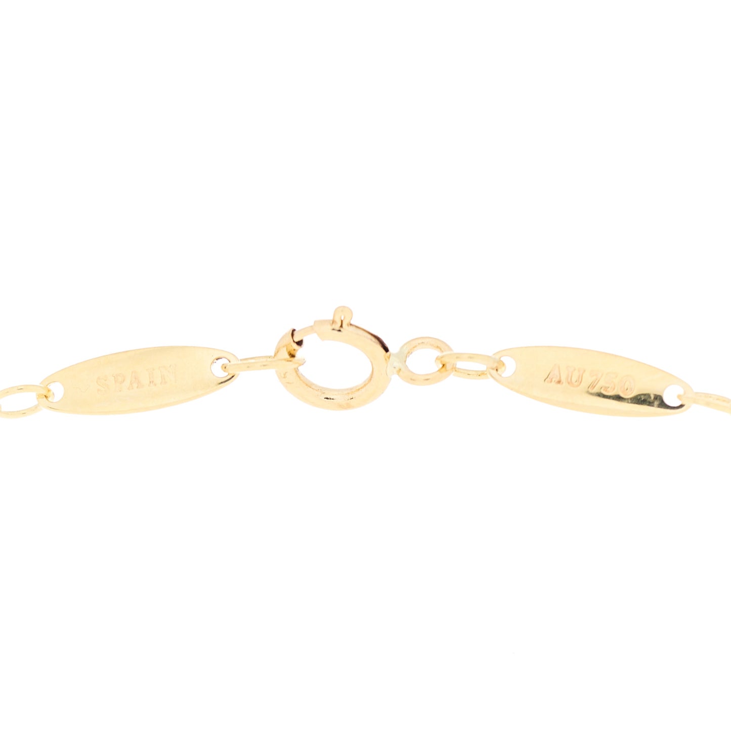 18K Yellow Gold Elsa Peretti Letter T Pendant Necklace