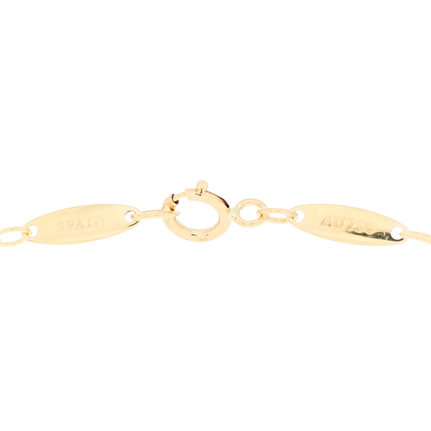Tiffany 18K Yellow Gold Elsa Peretti Letter T Pendant Necklace 4 of 4