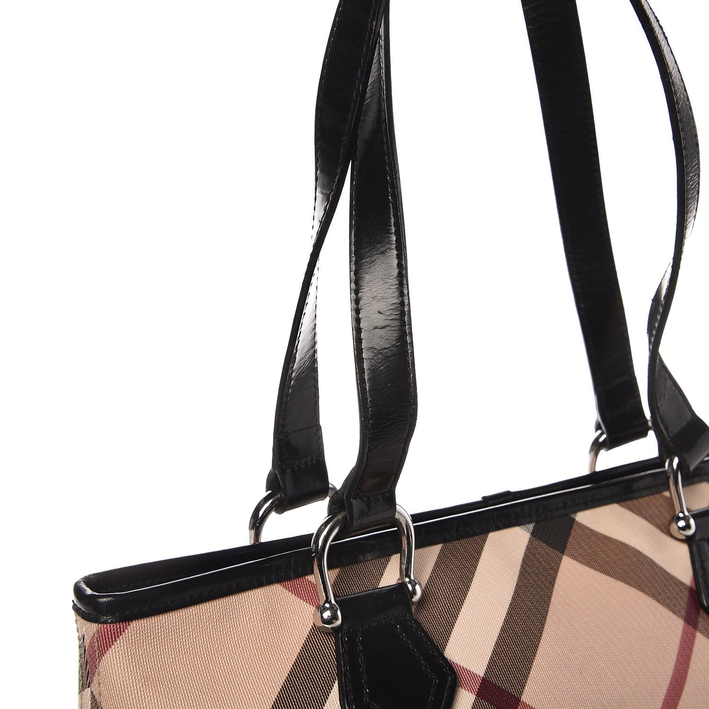 Supernova Check Regent Tote Black