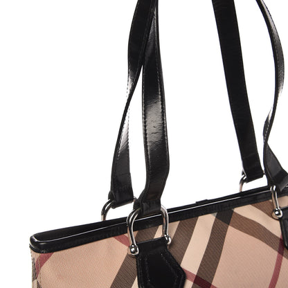 Burberry Supernova Check Regent Tote Black 13 of 16