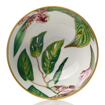 Hermes Porcelain Medium Passifolia Bowl 5 of 7