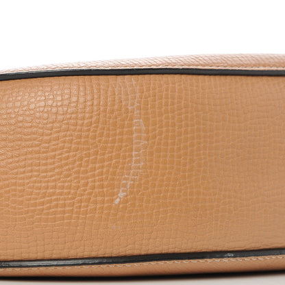 Chloe Grained Calfskin Lambskin Drew Shoulder Bag Wet Sand Sunflower 9 of 11