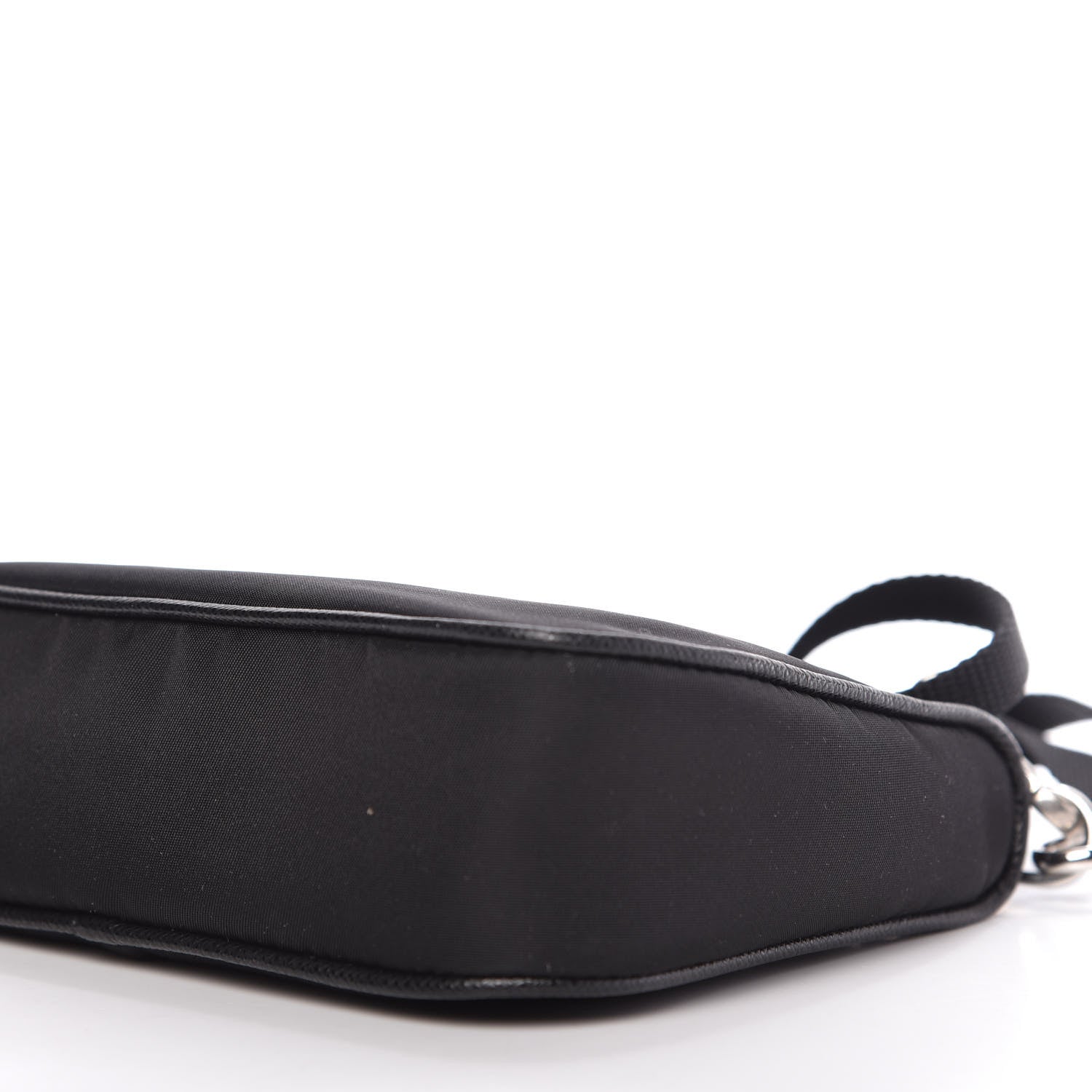 Prada Tessuto Nylon Mini Re-Edition 2000 Shoulder Bag Black 7 of 9