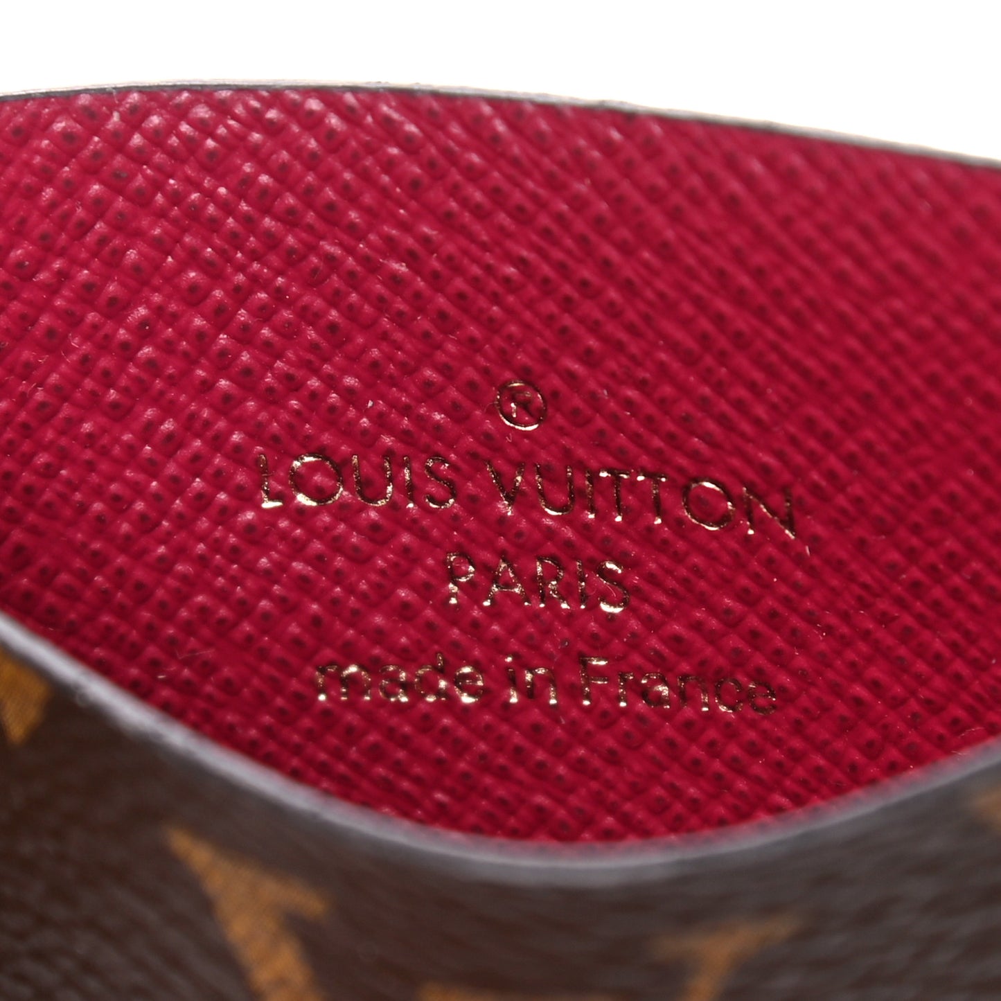 Monogram Comb Case Fuchsia