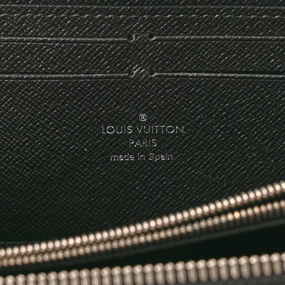 Louis Vuitton Epi Clemence Wallet Black 6 of 7