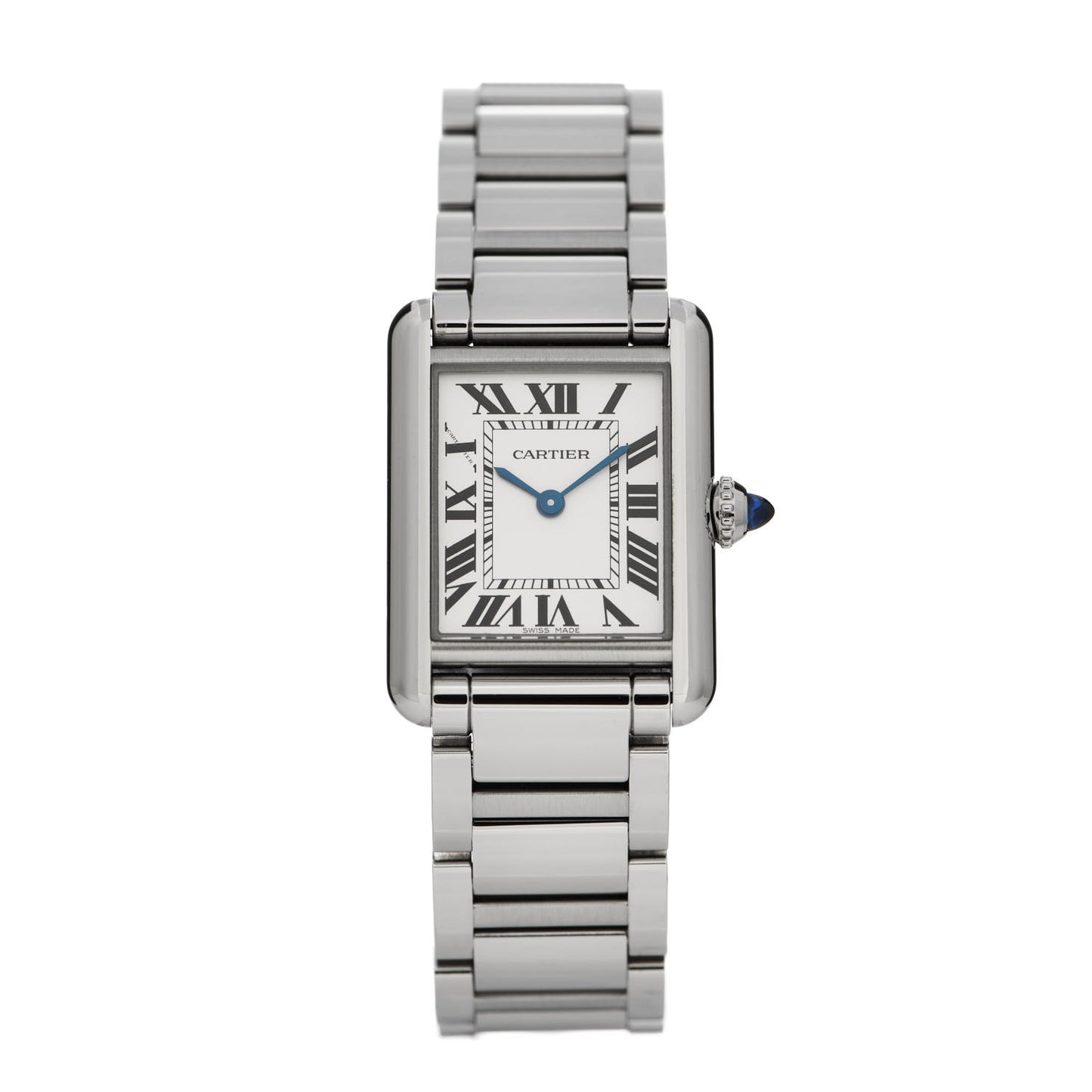 Stainless Steel 22mm Tank Must Quartz Watch