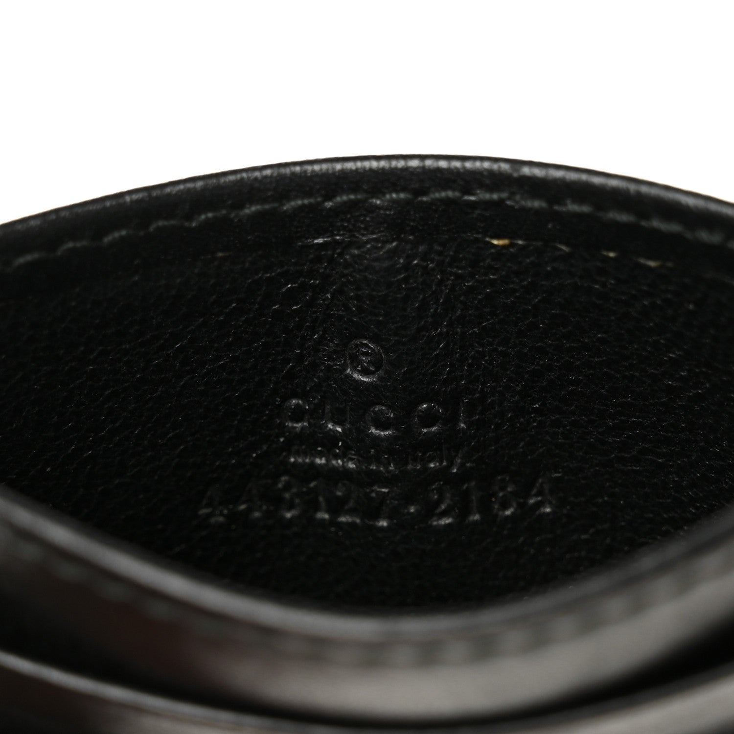 Gucci Calfskin Matelasse GG Marmont Card Holder Black 6 of 6