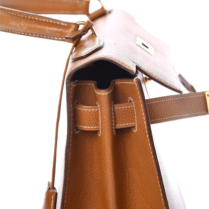 Hermes Courchevel Kelly Sellier 28 Gold 40 of 50