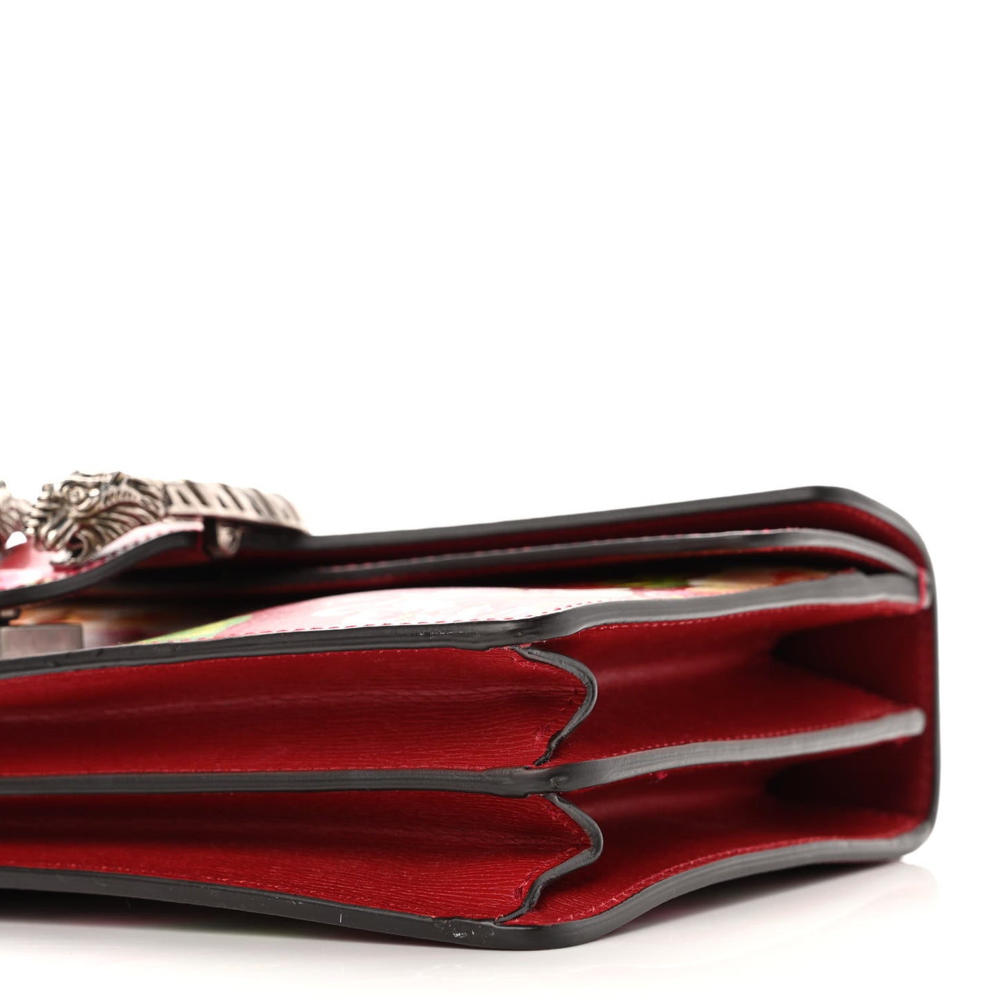 Calfskin Blooms Print Small Dionysus Shoulder Bag Romantic Cherry Multicolor